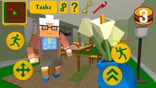 Craft Granny Blocky Neighbor Escape 3D: Level 3 screenshot 5