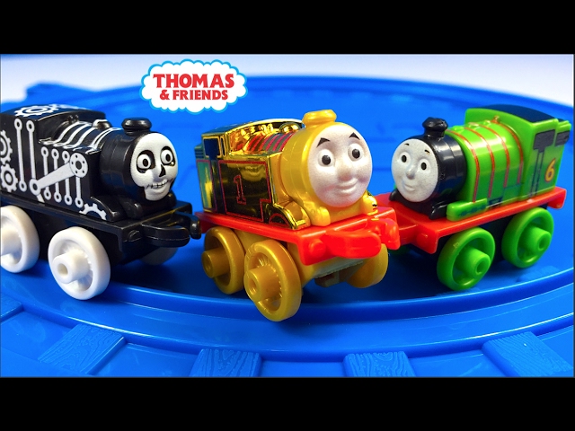 Mini Locomotiva - Golden Thomas - Thomas e Seus Amigos - Track Master -  Fisher-Price - superlegalbrinquedos