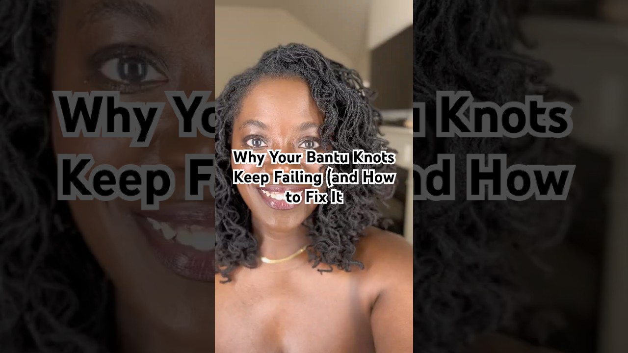 Bantu Knot Tutorial for Locs & Natural Hair | Tips That Actually Work 🌿 