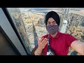 View from the tallest building in the world - Burj Khalifa | Sardarcasm