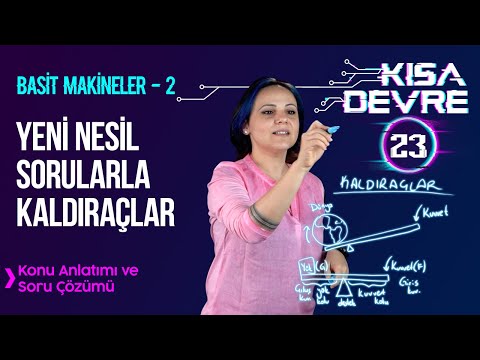 8. Sınıf Fen Bilimleri Basit Makineler - 2: Kaldıraçlar | Lightboard’da Ders #23 #lgs2022