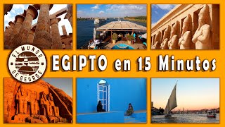 Lo Mejor de EGIPTO, en 15 minutos 4k Ultra HD |  Resumen del Viaje