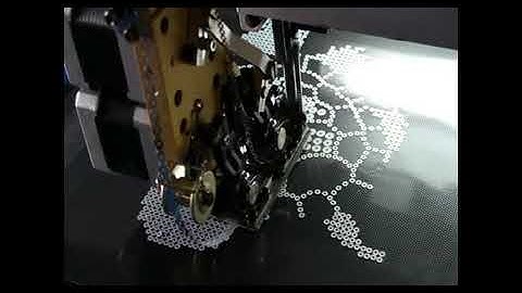 Hot Motif Spangle Machine Sample movie