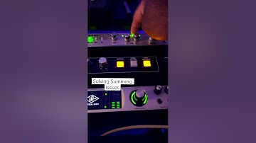 Solving Summing Issues Part 1. Pay attention to your DAW’s Outputs. Match them with the Sum Mixer.