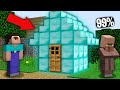 Minecraft NOOB vs PRO : 99% VILLAGERS CANT BOUGHT DIAMOND HOUSE IN VILLAGE! Challenge 100% trolling