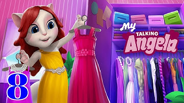 My Talking Angela Gameplay Walkthrough Part 8 (iOS, Android)