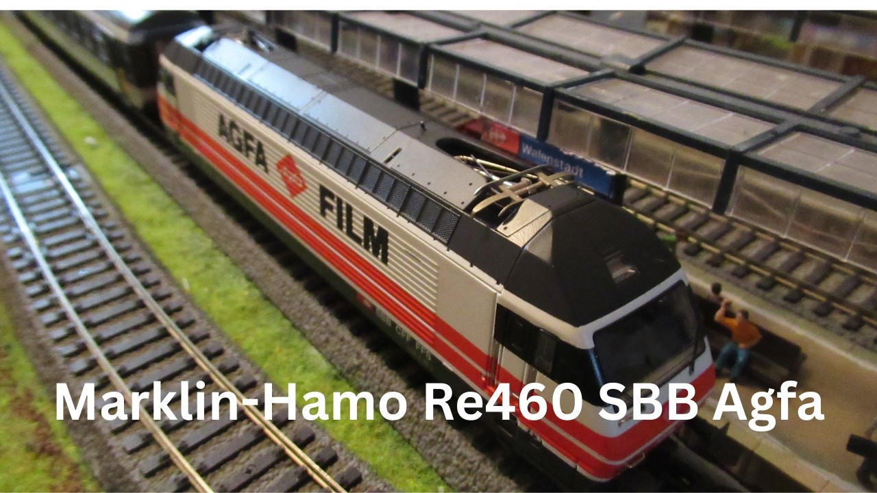 VlackyVI - Märklin -Hamo RE 460 Agfa Film Dc Locomotive