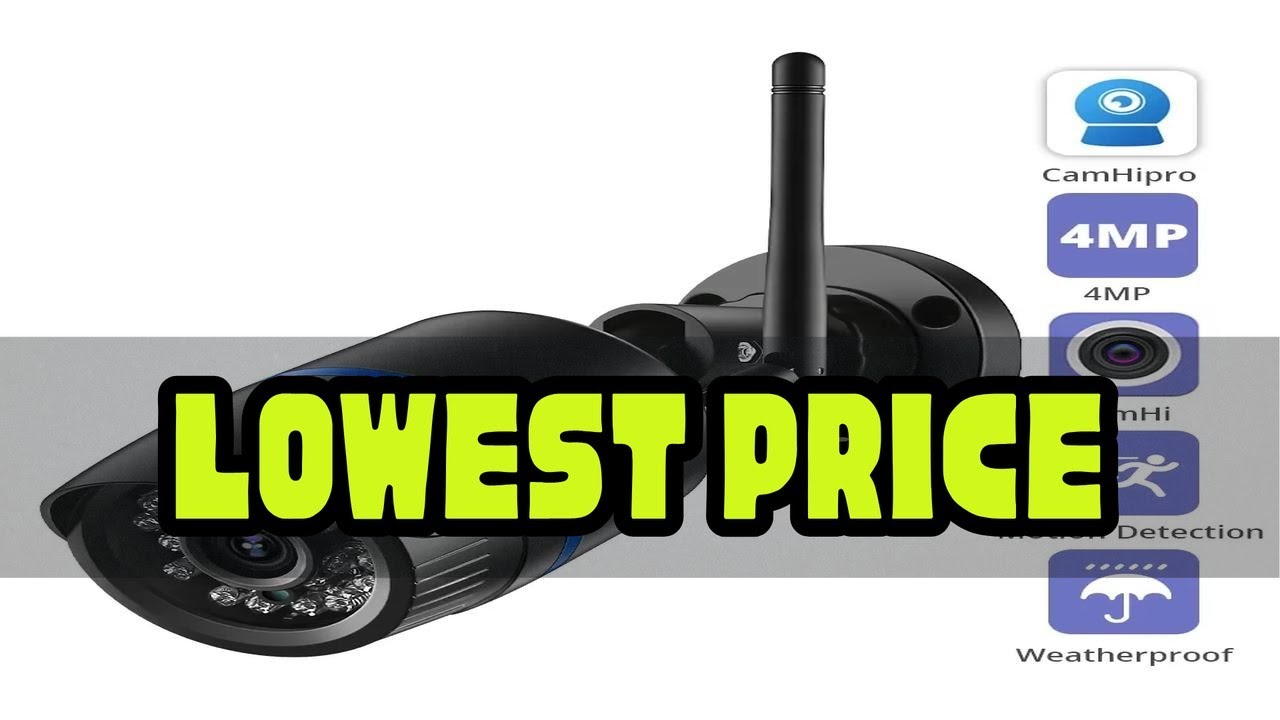 4MP 1080P IP Camera Outdoor WiFi Security Camera Wireless Video Surveillance Wi Fi Bullet CCTV HD C