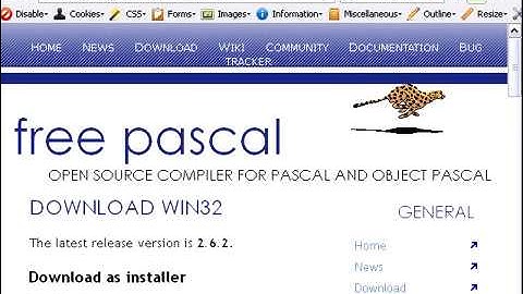 Free Pascal как установить