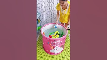Folding bath bucket,girls love,good things at home,Beauty Billiards #Shorts#Short