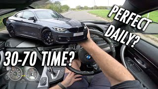 2018 BMW 430D COUPE DRIVING POV/REVIEW // PERFECT ALL ROUNDER?