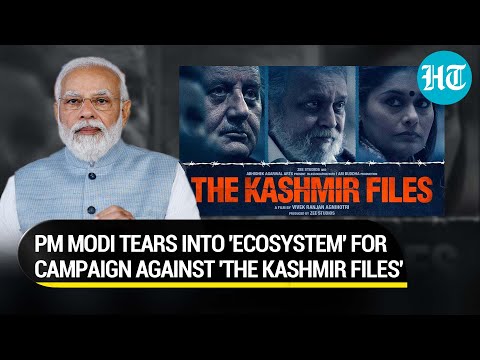 PM Modi praises 'The Kashmir Files'; Calls out attempts to discredit movie by 'ecosystem'