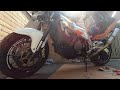 Aprilia Tuono, DIY motorcycle maintenance, Airfilter sparkplug and Oil change!