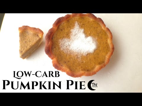 Keto Pumpkin Pie | Low-Carb Pumpkin Pie Recipe | Sugar-Free Pumpkin Pie