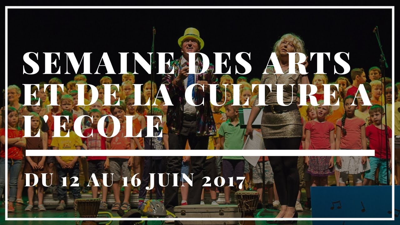 Semaine des arts et de la culture à l'école 2017 à Saverne - YouTube