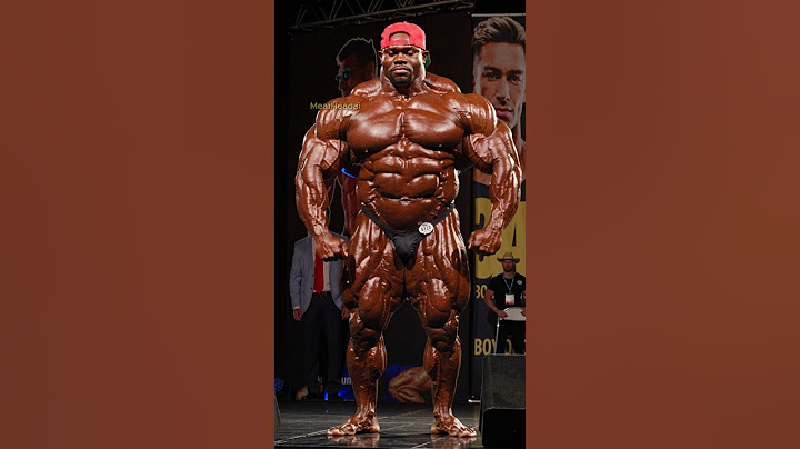 Better than prime Ronnie Coleman