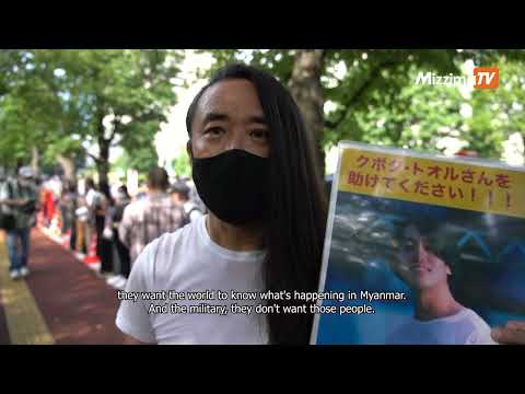 Protest in Tokyo as Japanese journalist detained in Myanmar