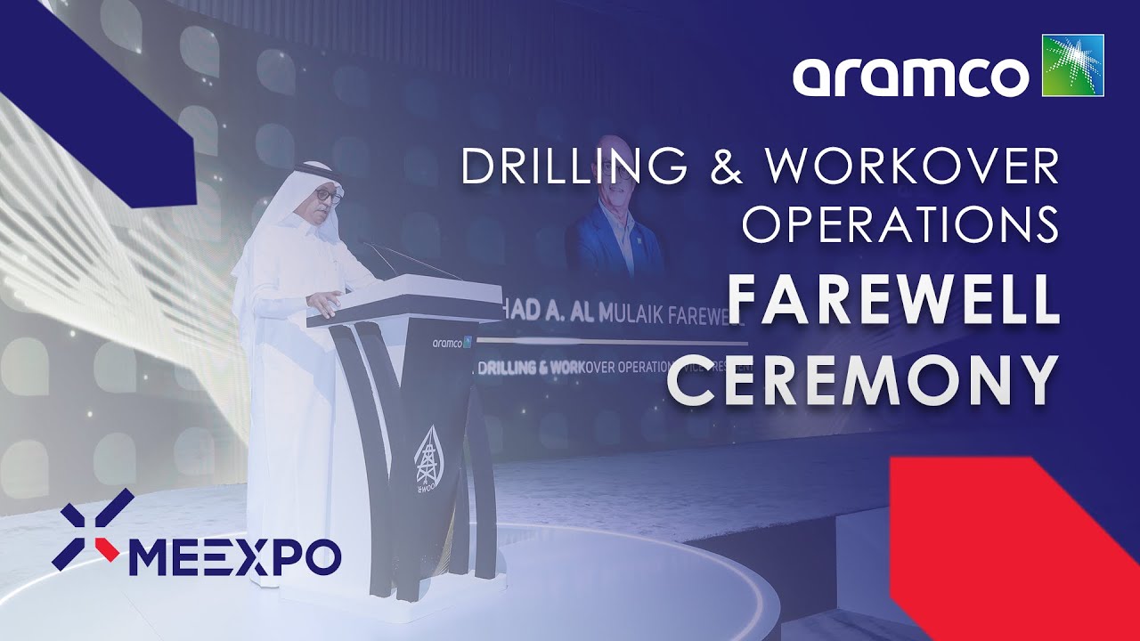 Aramco Farewell Ceremony for SA D&WOO Vice President Fahad Al Mulaik