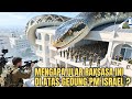 DUNIA GEMPAR‼️ULAR PITON RAKSASA MUNCUL DI ATAS GEDUNG PERDANA MENTERI ISRAEL, ULAH SIAPA INI ???