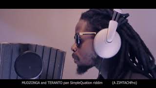 Mudzonga And Teranto Voicing Pan Simplequation Riddim Rec