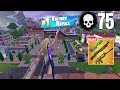 75 Elimination Solo vs Squads Wins (Fortnite Chapter 5 Gameplay Ps4 Controller)