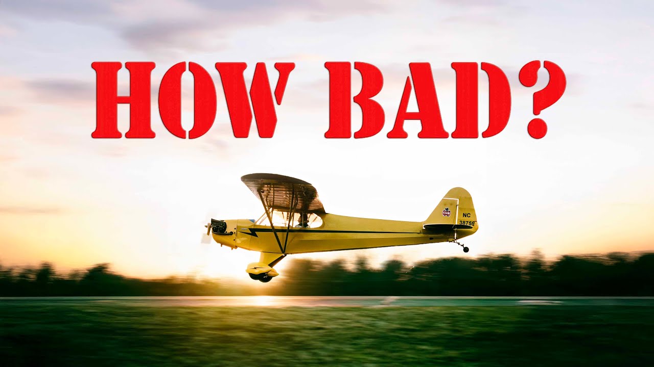 65HP J3 Cub , just how bad is the Performance of this Classic Taildragger? It might Surprise you.