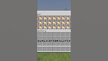 Duplication glitch Minecraft bedrock#minecraft #glitch #mc #shorts #viral #foryou