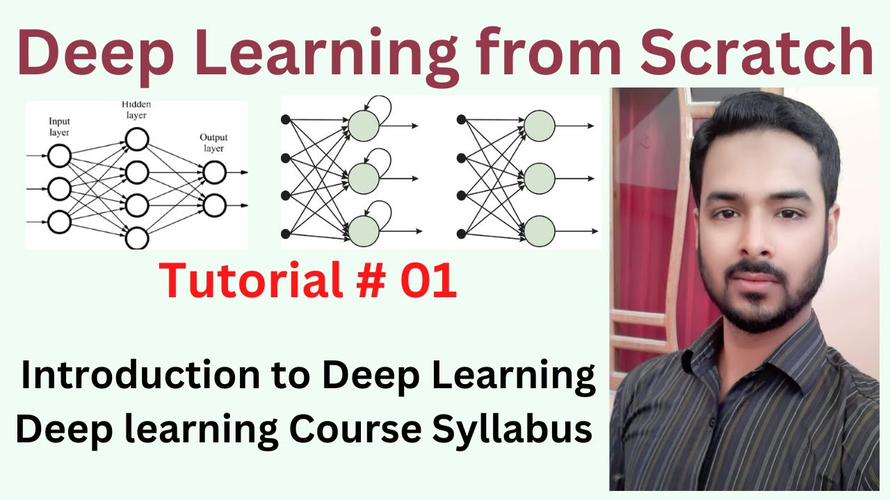 Tutorial 01: Introduction to Deep learning | Deep learning course syllabus | DL with Fahad Hussain