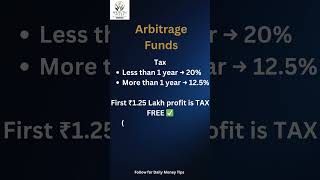 What is an Arbitrage Fund? Explained Simply 💡 #money #mutualfunds #financetips #youtubeshorts