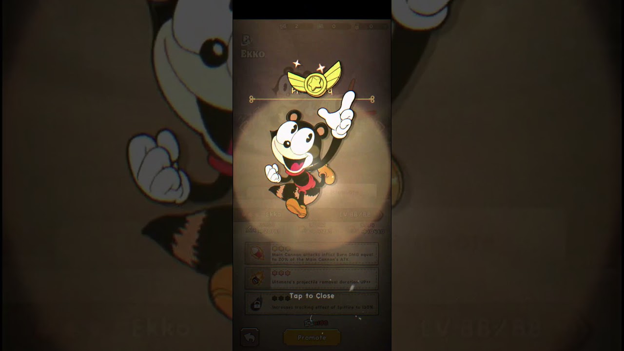 ACECRAFT Ekko star rank up