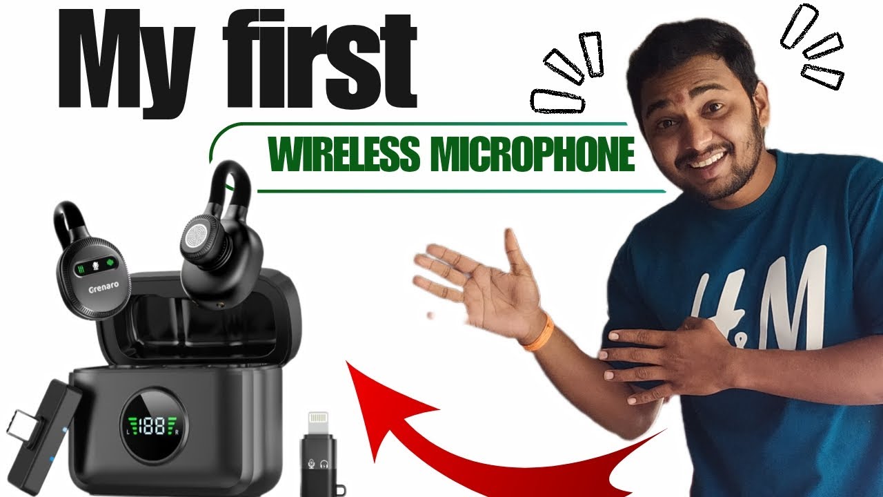 🎤 Ye Wireless Mic Sach Me Clear Sound Deta Hai? 😲 | Mic Test/vlog 34...!! 