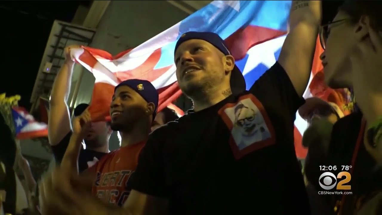 New Yorkers React To Resignation Of Puerto Rico's Governor