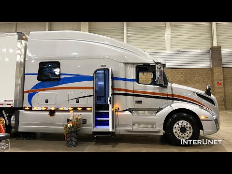 0K Volvo VNL Expedite Truck with Kitchen and Bathroom Sleeper by Bolt Custom Trucks