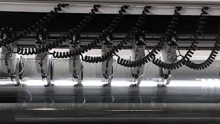 Automatic knives setting