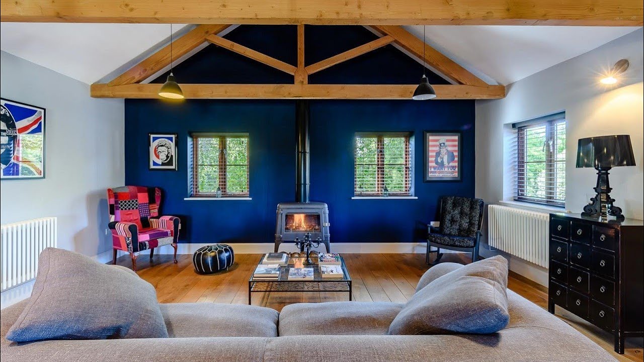Barn Conversion with Contemporary Interiors and Paddock Property Tour - Fine & Country Rugby