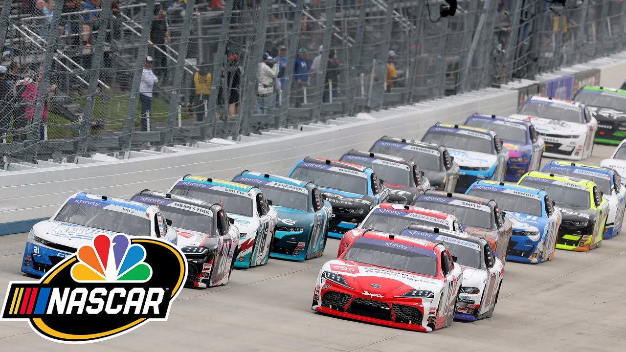 ⁣NASCAR Xfinity Series: A-GAME 200 | EXTENDED HIGHLIGHTS | 4/29/23 | Motorsports on NBC