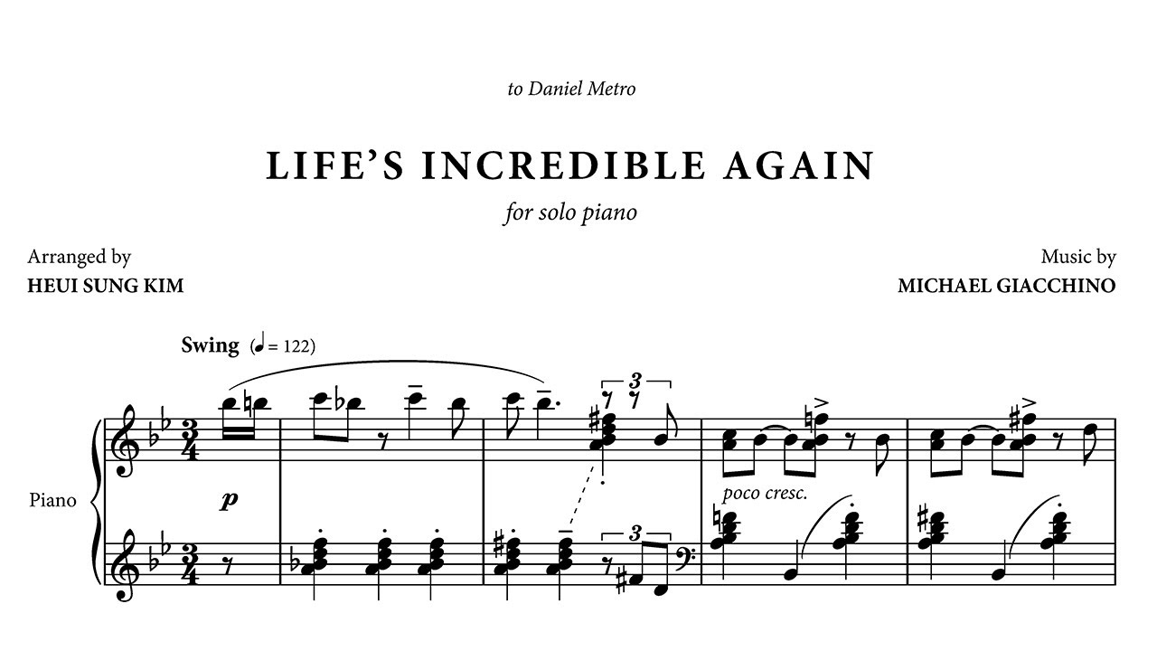 Life's Incredible Again (and hella jazzy) Life's Incredible Again (and hella jazzy)