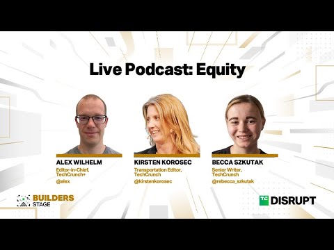 Equity live podcast recording