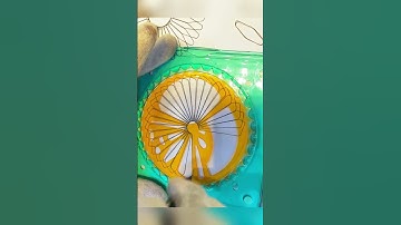 Spirograph ruler design ASMR Satisfying #shorts #ytshorts