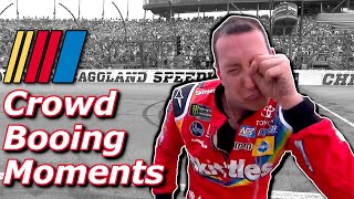 NASCAR Crowd Booing Moments