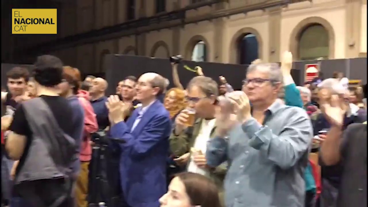 el nacional periodico Eufòria a la seu d'ERC a Barcelona