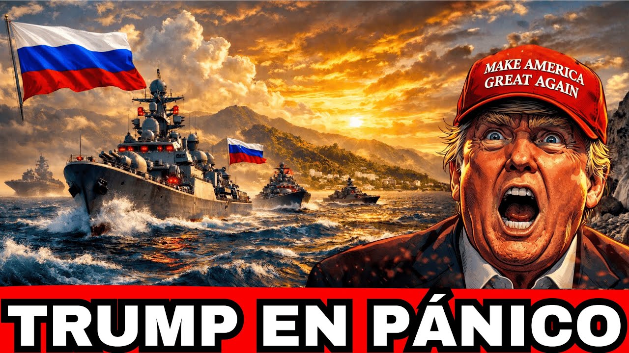BUQUES RUSOS cambian el CARIBE: Venezuela pone fin al CONTROL de EE. UU.