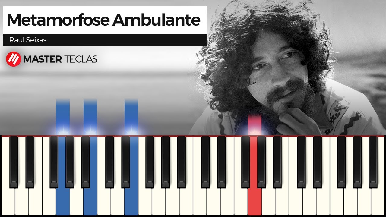 Metamorfose Ambulante - Raul Seixas | Piano Tutorial