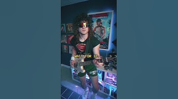 Synthwave + Bass Solo = Basswave?😂⚡️ #synthwave #basssolo #80smusic