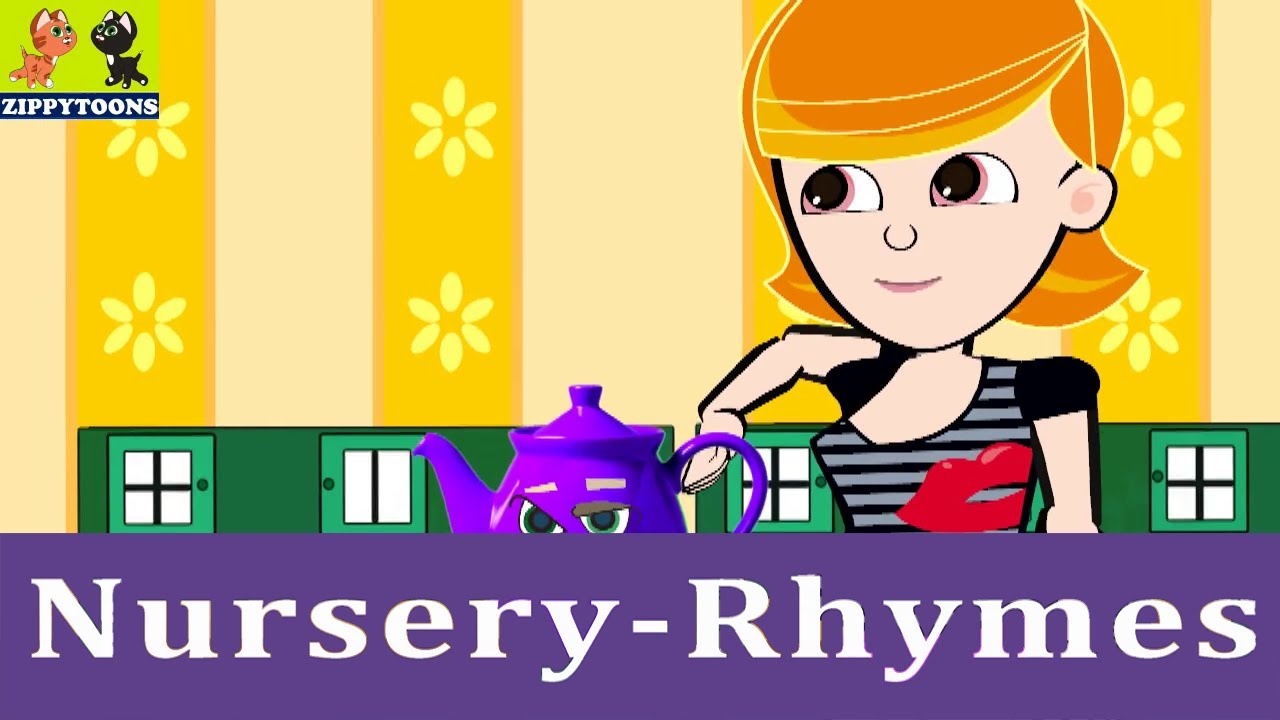 Animated Nursery Rhymes Polly Put The Kettle On Kids Songs And
