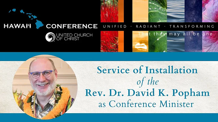 Service of Installation of the Rev. Dr. David Popham