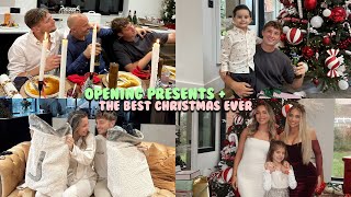 Christmas eve + Christmas Day, opening presents vlog!!