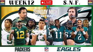 LIVE: Green Bay Packers vs Philadelphia Eagles: Sunday Night Football: November 27, 2022