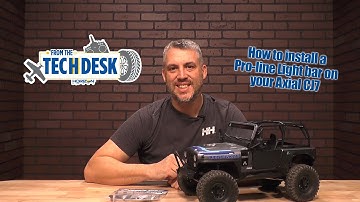 How to install a Proline Light bar on your Axial CJ7