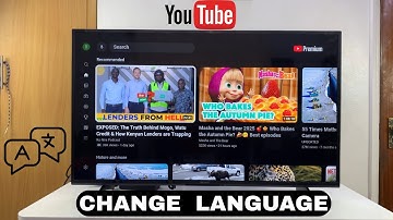 How To Change Language On YouTube For Smart TV